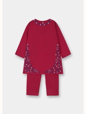 baby girl new born to 3 months handworked shirt and trouser